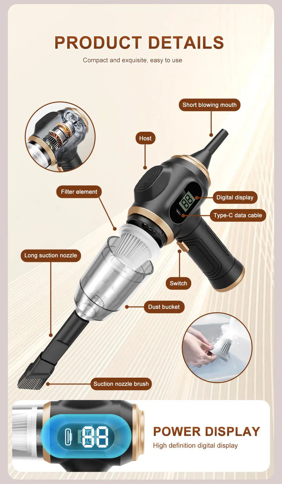 AirBlast 2-in-1 Cleaner